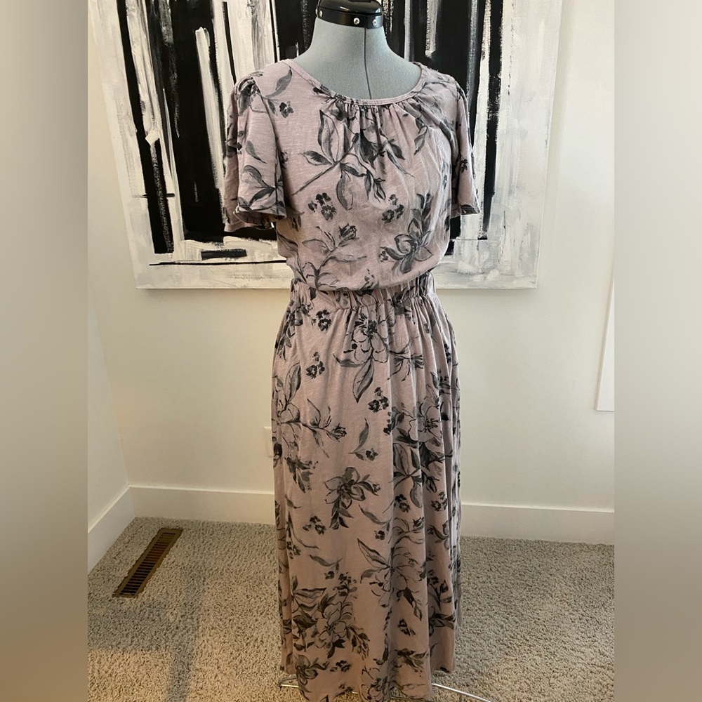 TLa maxi cutout dress from Anthro